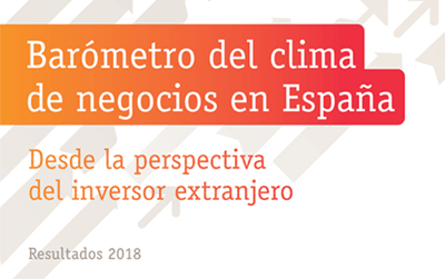 La inversión extranjera aumenta en España en 2018